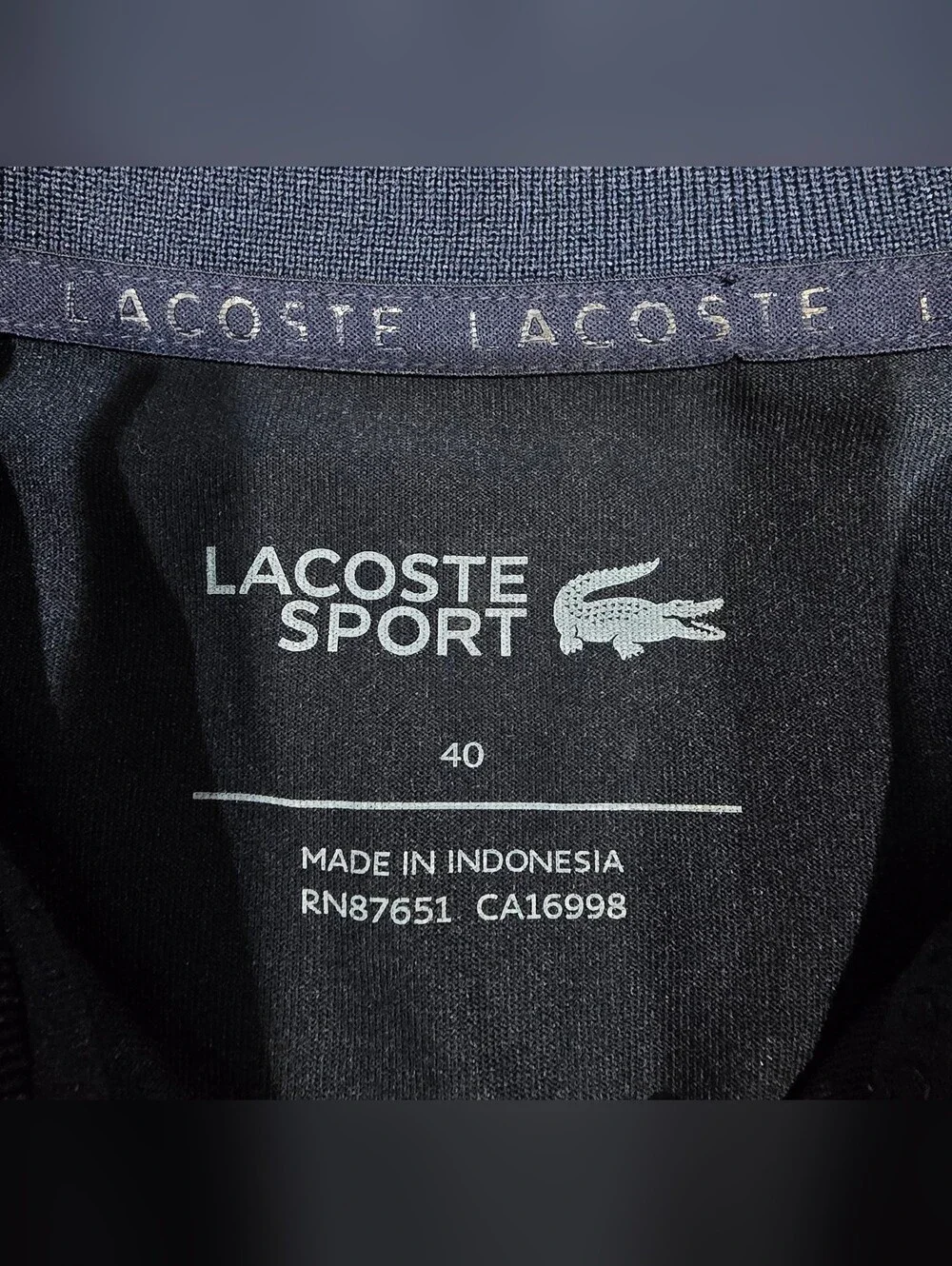 Lacoste Sports Women's Golf Polo Size 40(US LARGE) - Picture 2 of 9